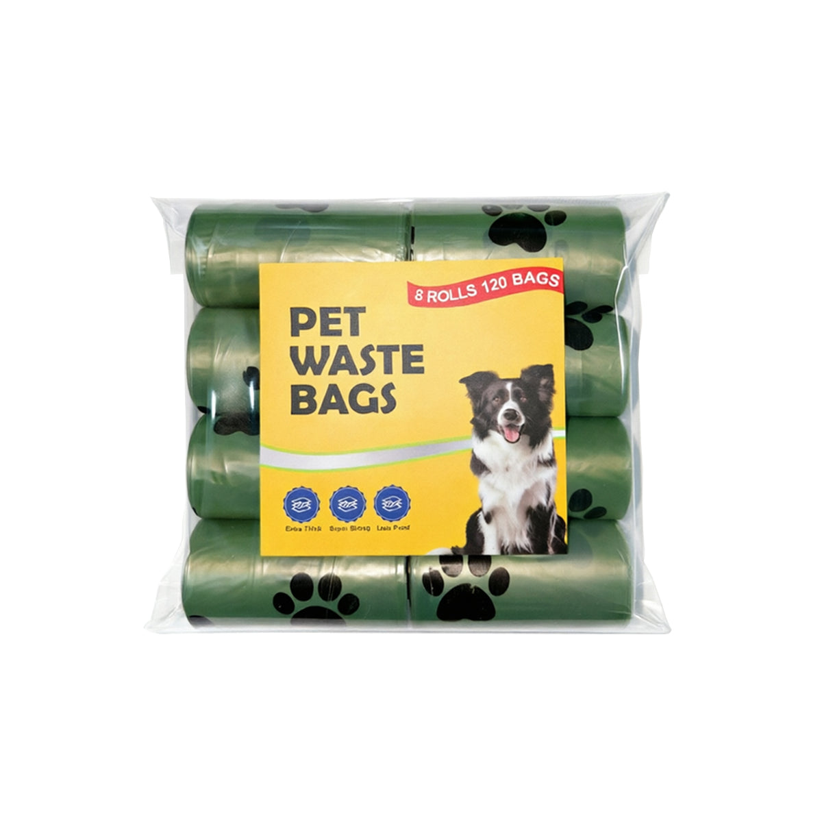 [ Free shopping ] Dog Waste Bag, Total 120 Count on 8 rolls, Leak-proof Dog Poop Bag, Durable Plastic Poop Bags for Pet Cleanup & Outdoor Use